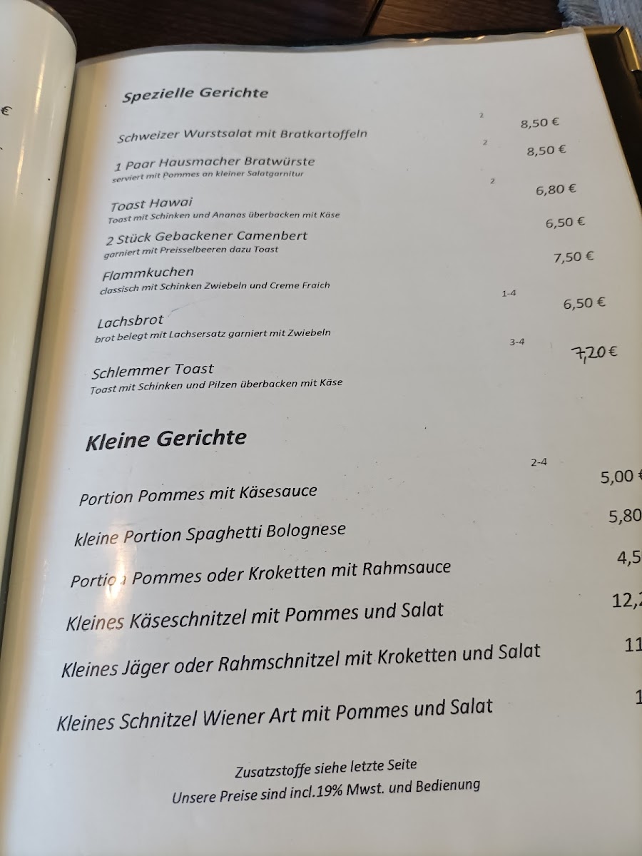 Malgorzata Zimmermann Gaststätte Bürgerhaus Photo Menu 3