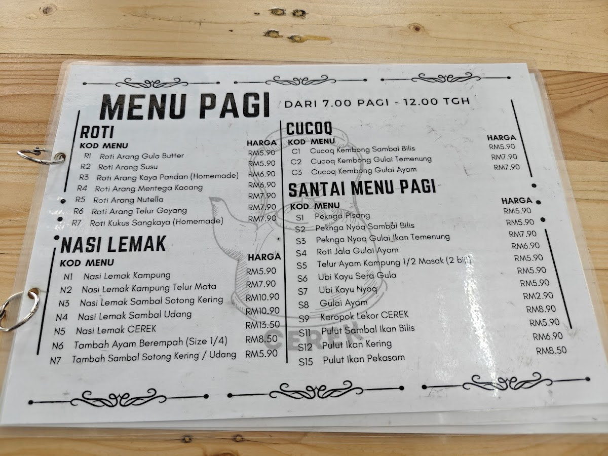 CEREK oleh PAGEY Photo Menu 2