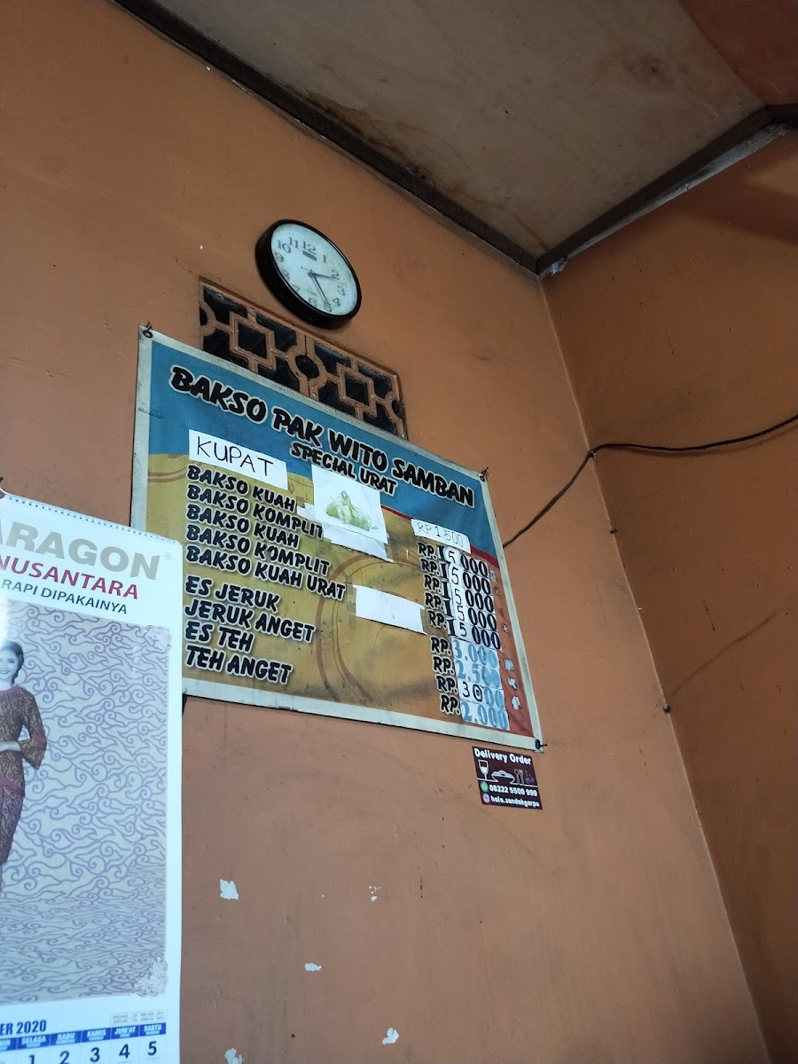 Bakso Pak Marno Photo Menu 1