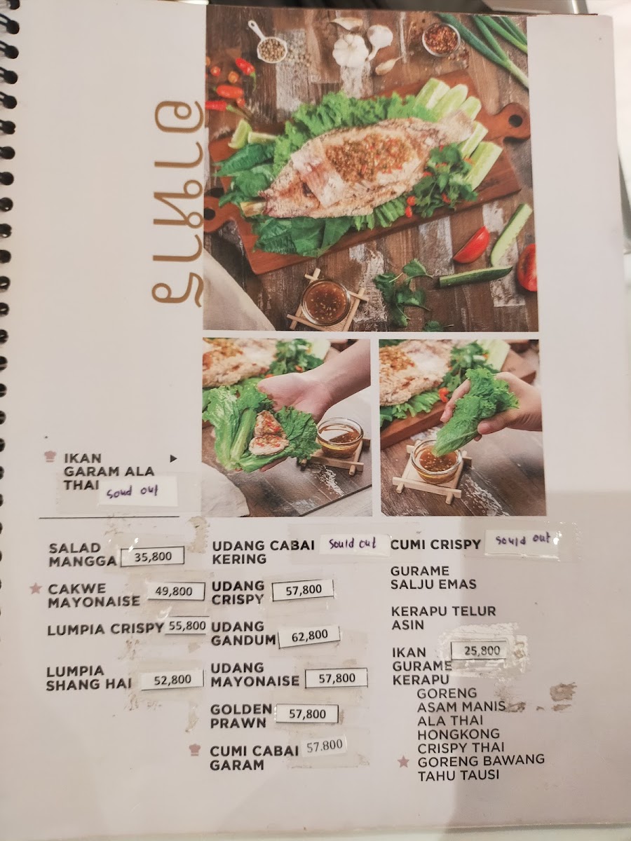 I-Ta Suki Central Park Mall Photo Menu 9
