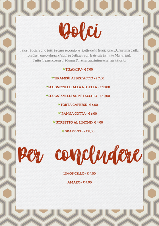 Mama Eat - Roma Vaticano Photo Menu 8