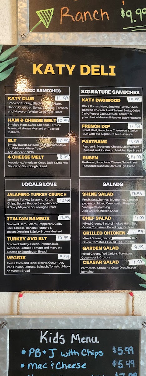 Katy Deli Photo Menu 2