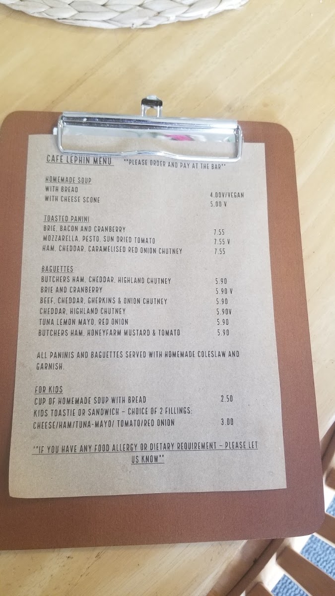 Cafe Lephin Photo Menu 10