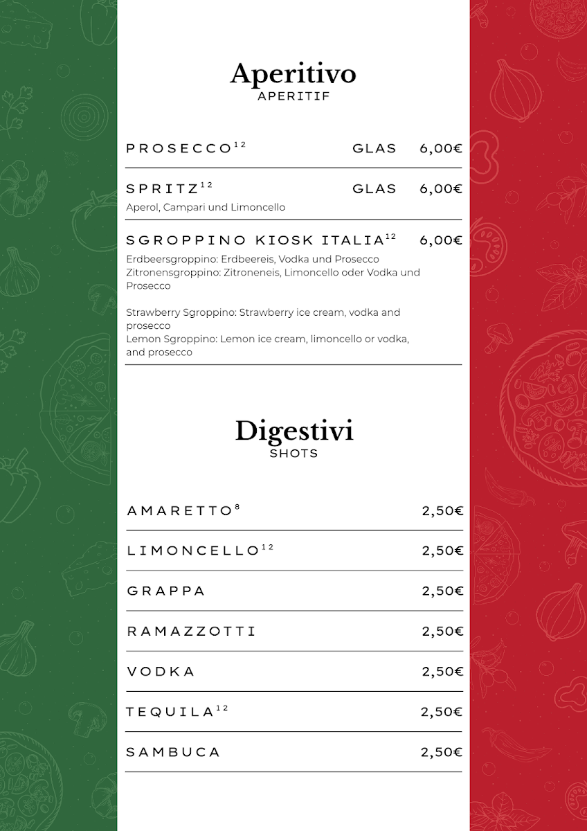 Kiosk Italia Photo Menu 4