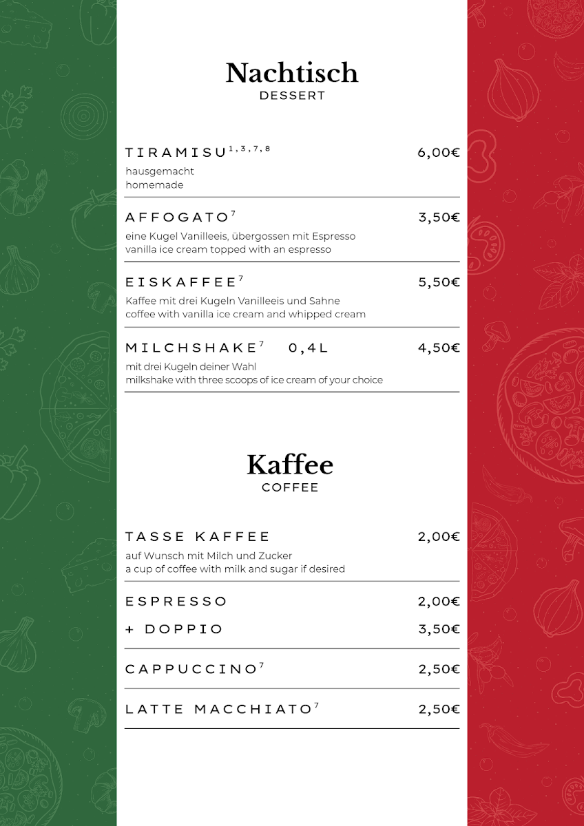 Kiosk Italia Photo Menu 8