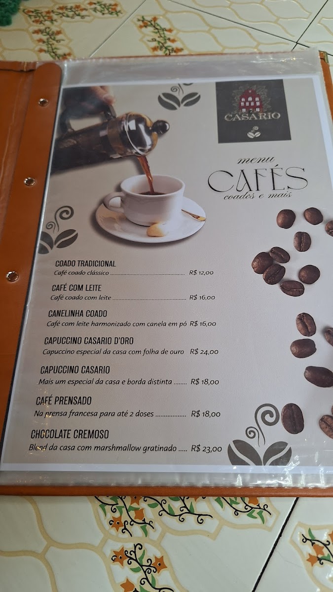 Café do Casario Photo Menu 2