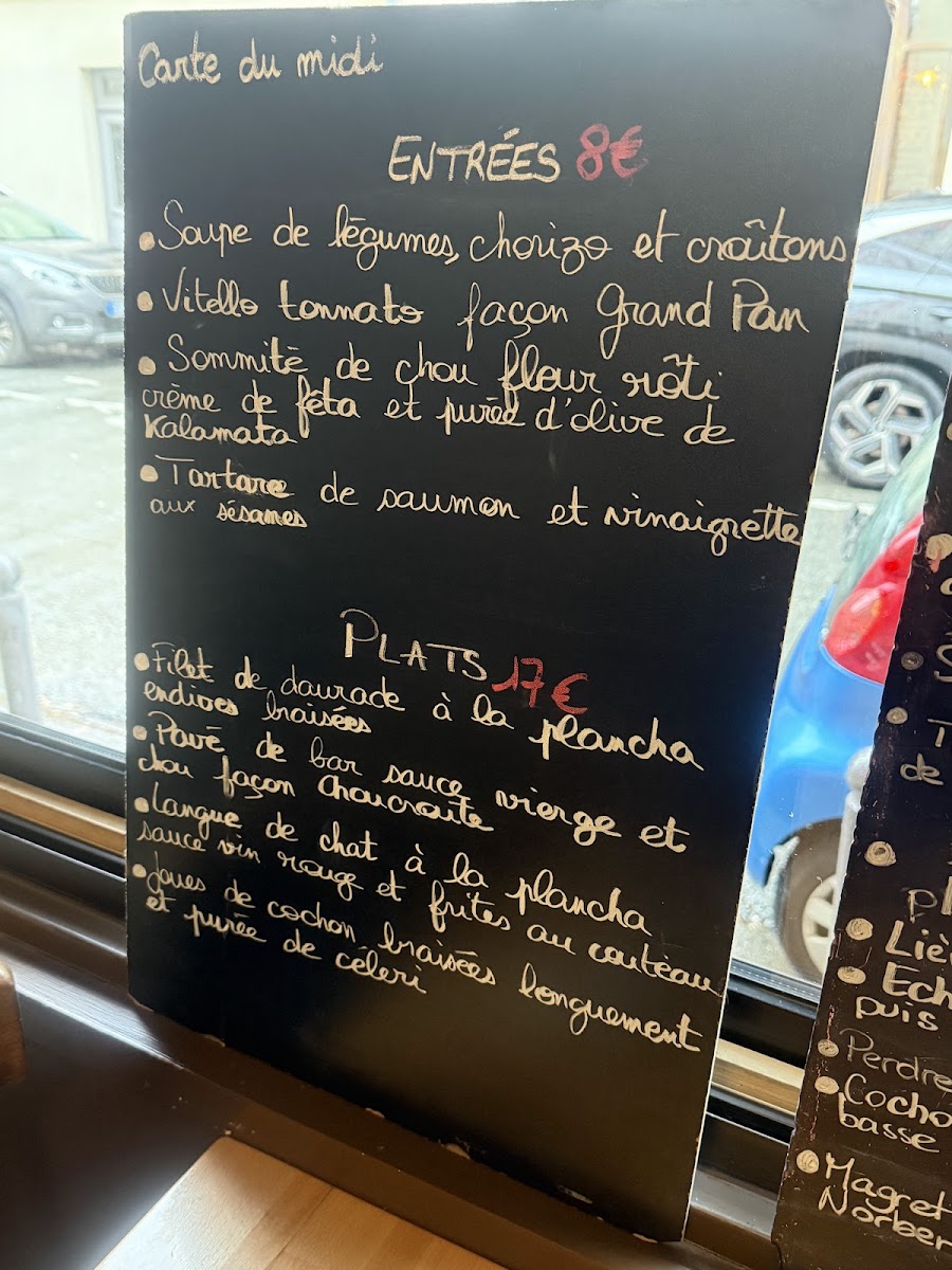 Le Grand Pan Photo Menu 4
