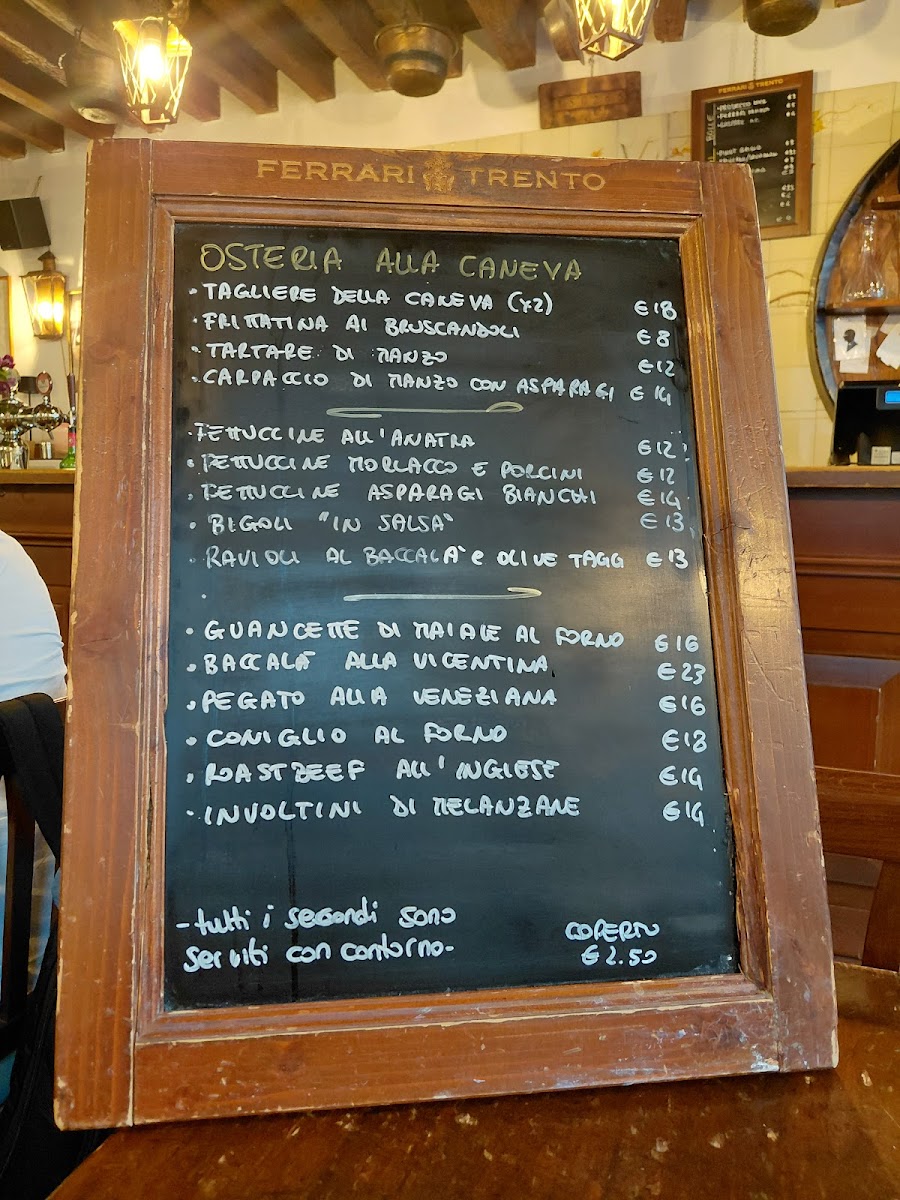 Osteria Alla Caneva Photo Menu 3