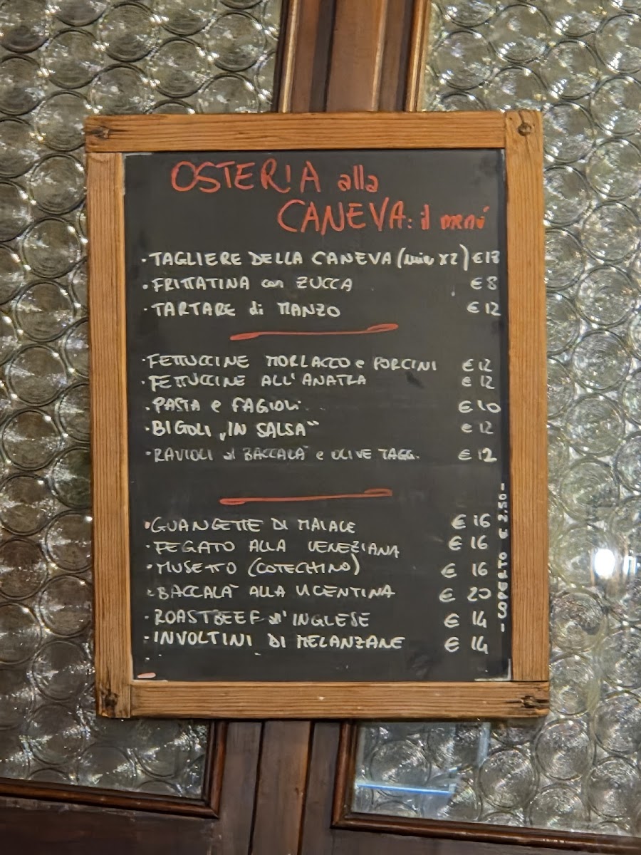 Osteria Alla Caneva Photo Menu 5