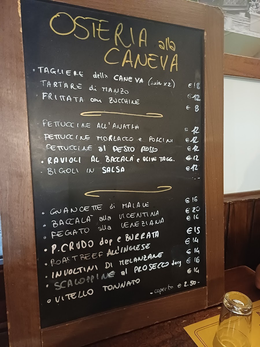 Osteria Alla Caneva Photo Menu 6