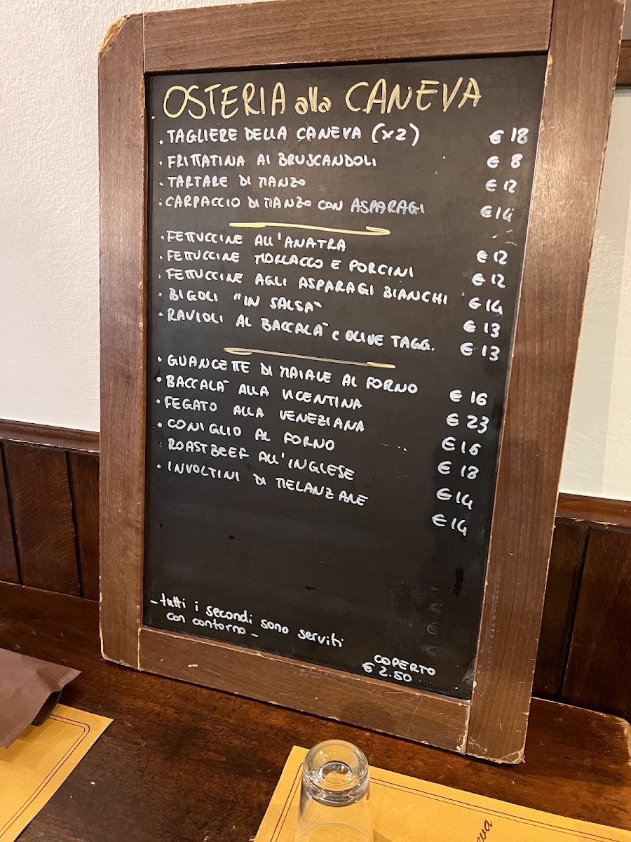 Osteria Alla Caneva Photo Menu 8