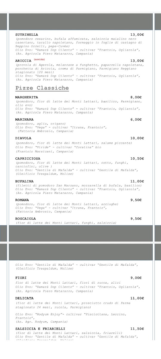 Pizzeria I Quintili Furio Camillo Photo Menu 6