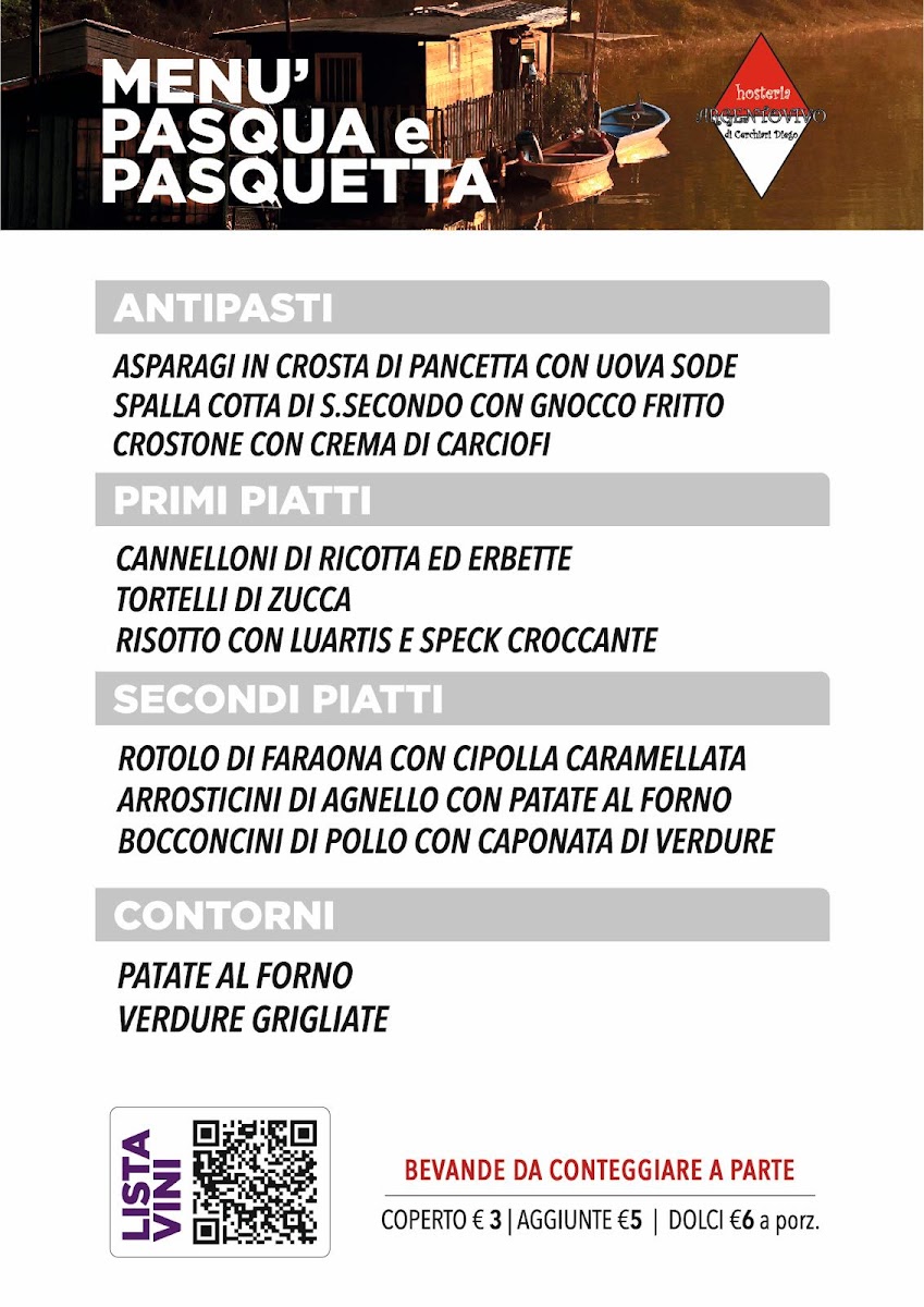 Osteria Argento Vivo Photo Menu 1