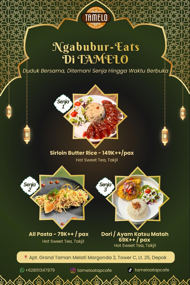 TAMELO Atap Cafe Photo Menu 4