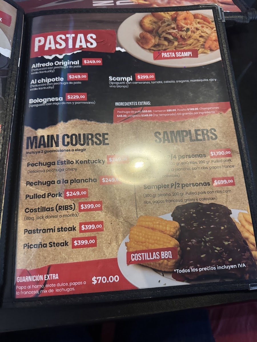 Chicago's Pizza Mérida Photo Menu 1