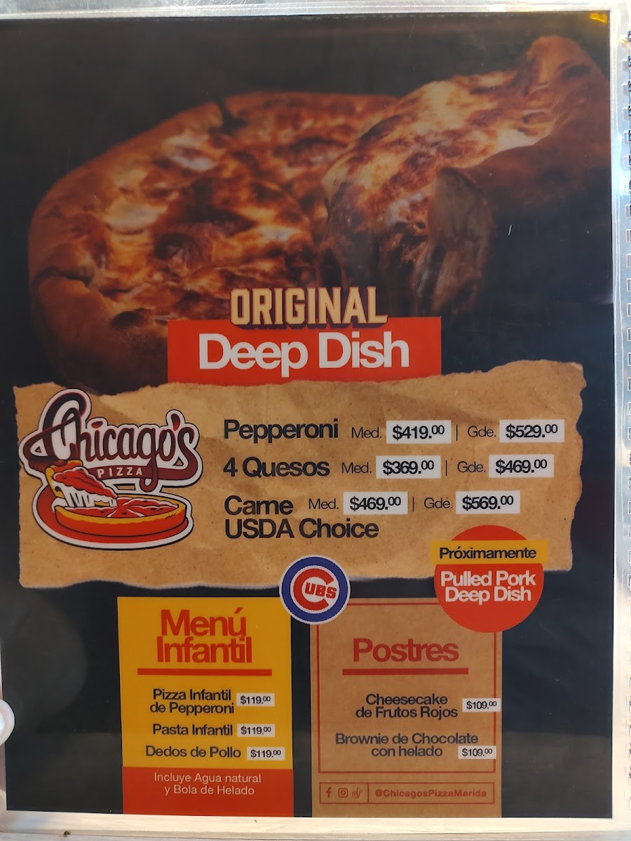 Chicago's Pizza Mérida Photo Menu 10