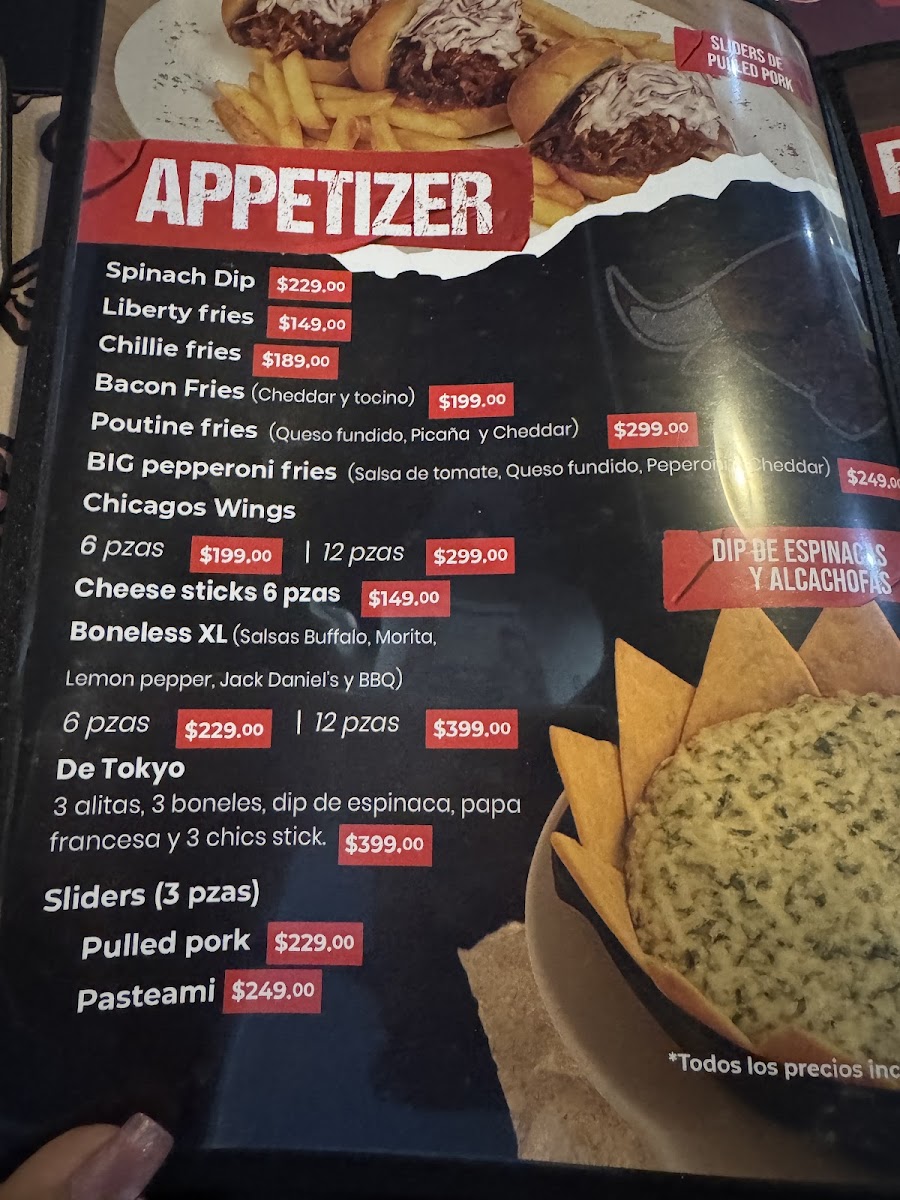 Chicago's Pizza Mérida Photo Menu 2