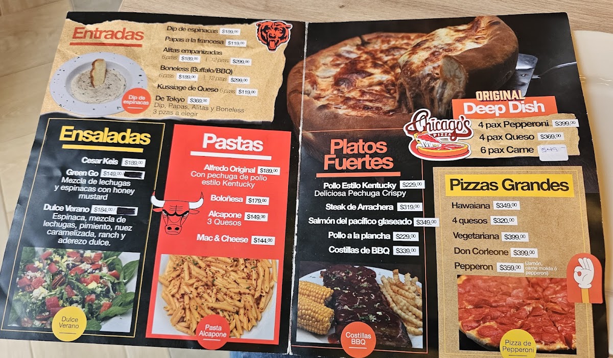 Chicago's Pizza Mérida Photo Menu 6