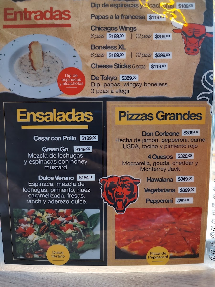 Chicago's Pizza Mérida Photo Menu 7
