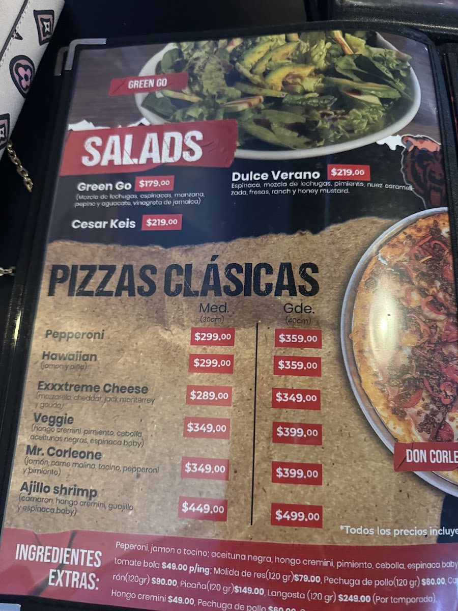 Chicago's Pizza Mérida Photo Menu 9