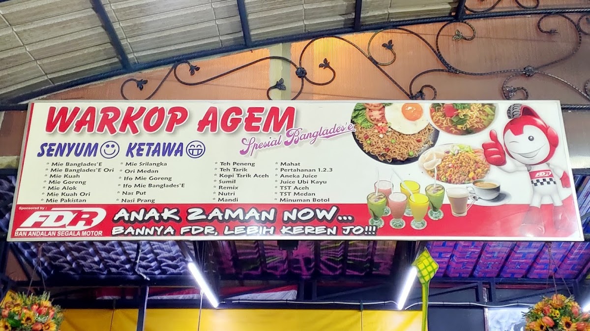 Warkop Agem Senyum Ketawa Photo Menu 1