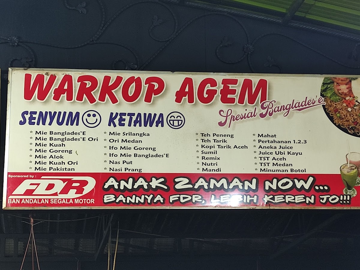 Warkop Agem Senyum Ketawa Photo Menu 2