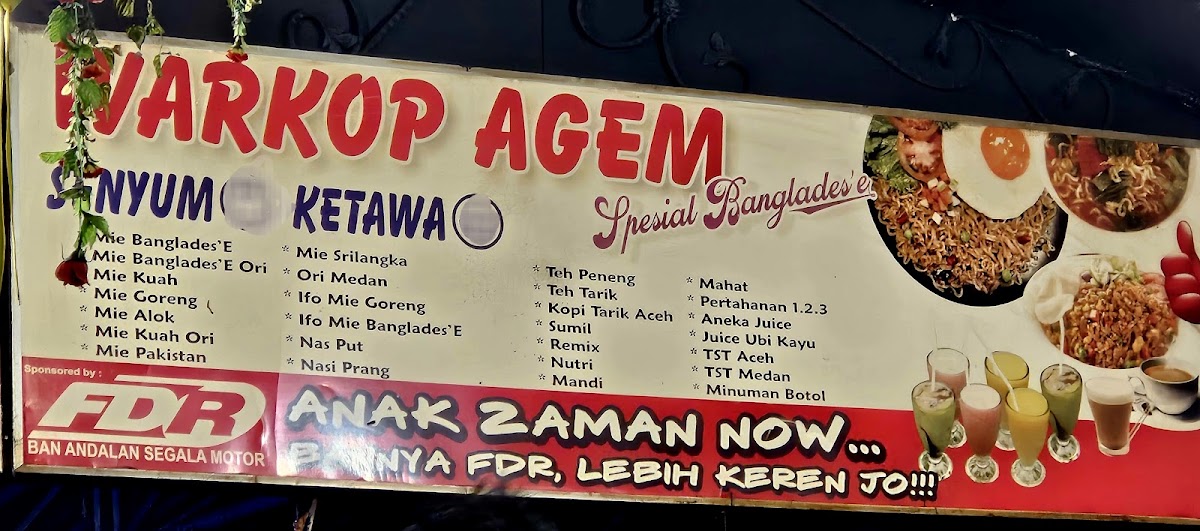 Warkop Agem Senyum Ketawa Photo Menu 4