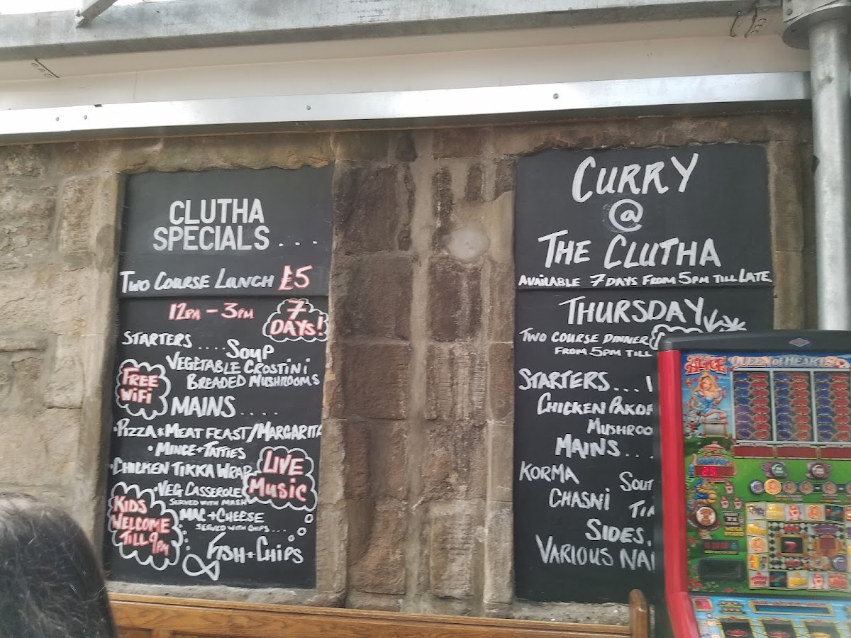 Clutha & Victoria Bar Photo Menu 6