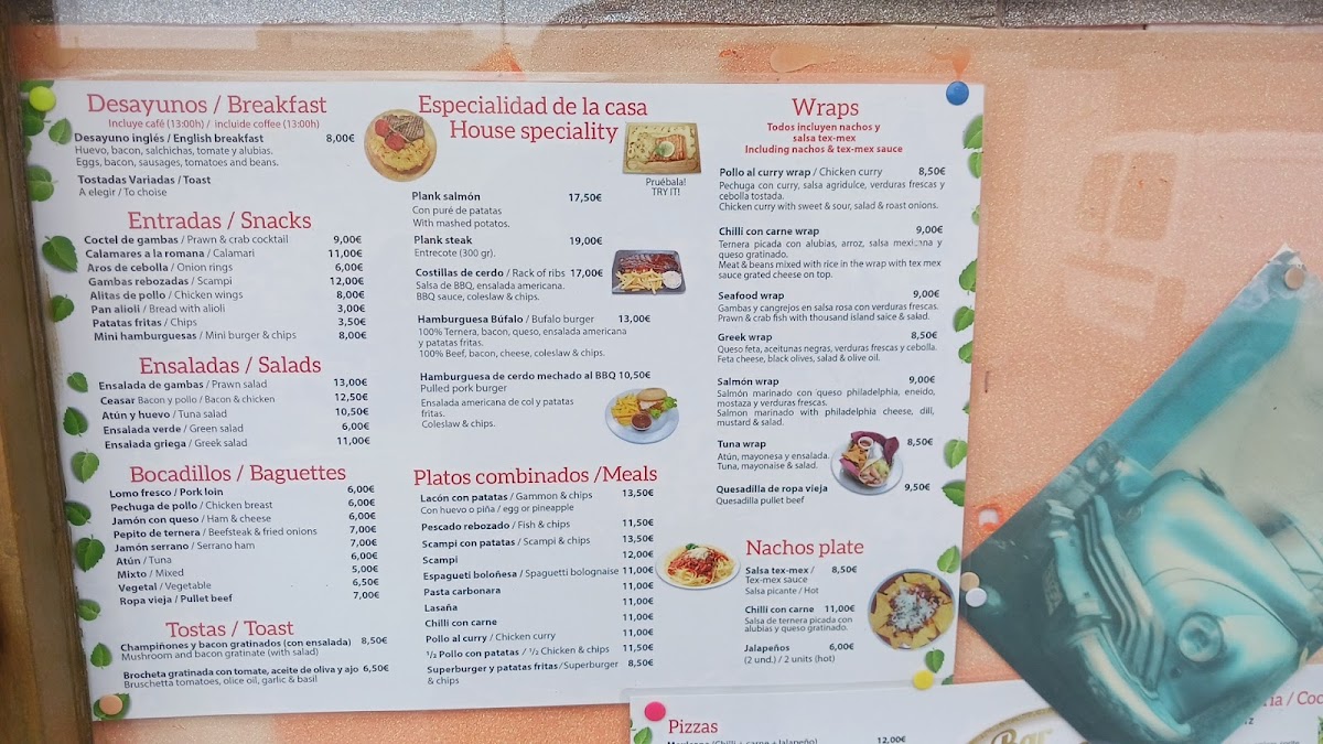 BAR CARLOS Photo Menu 3