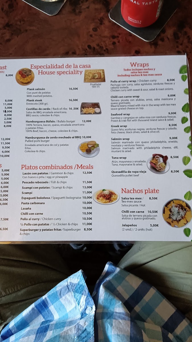 BAR CARLOS Photo Menu 6