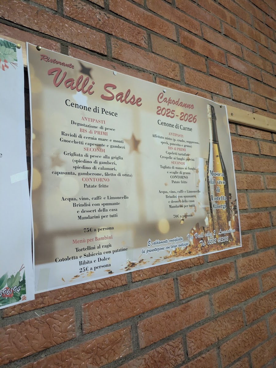 Ristorante Valli Salse Photo Menu 1