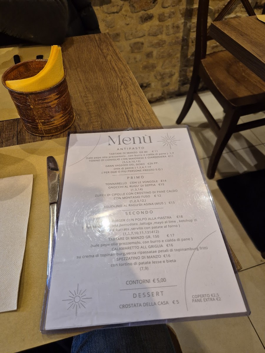 Osteria Del Doro Photo Menu 1