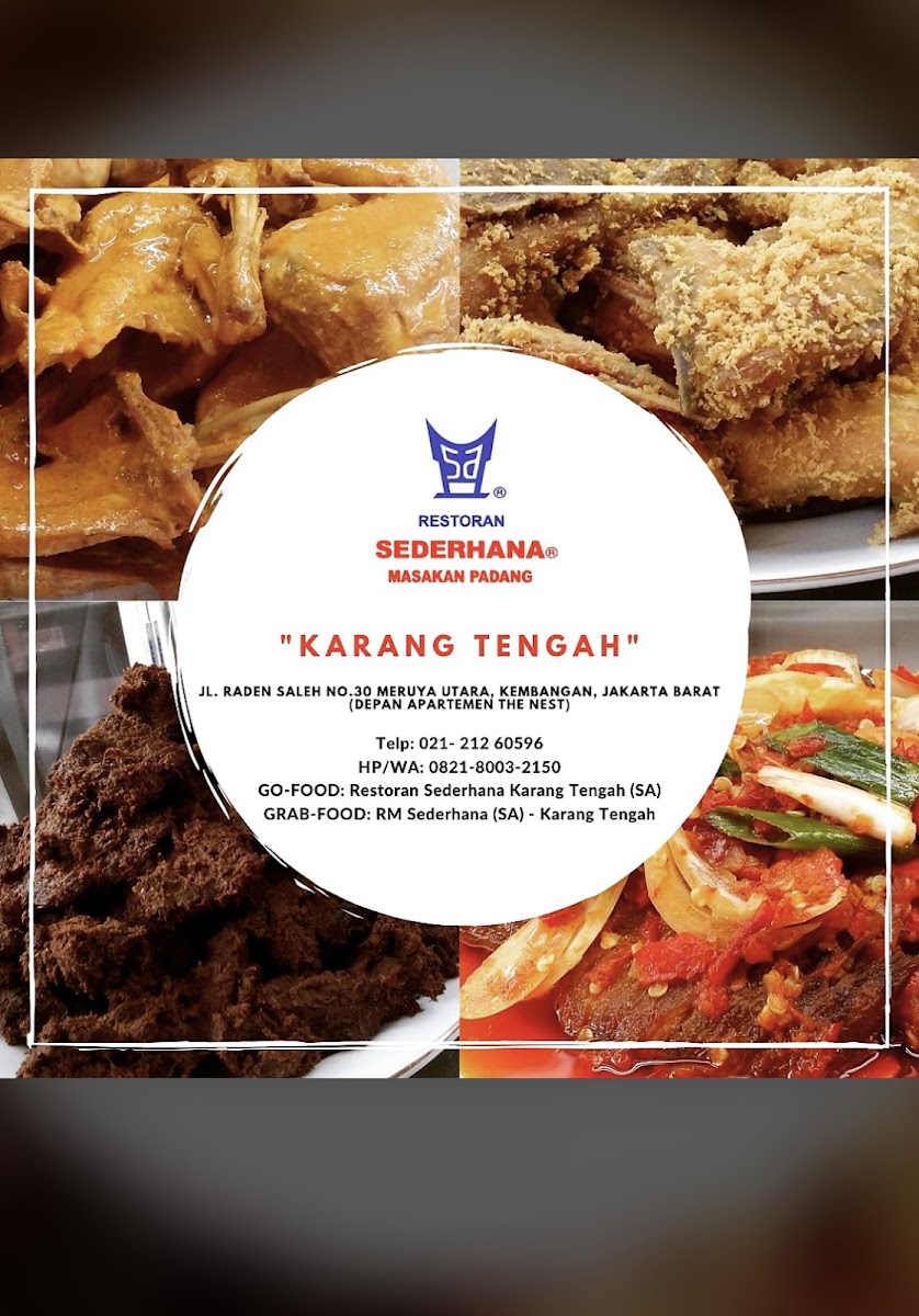 Sederhana Restaurant Photo Menu 2
