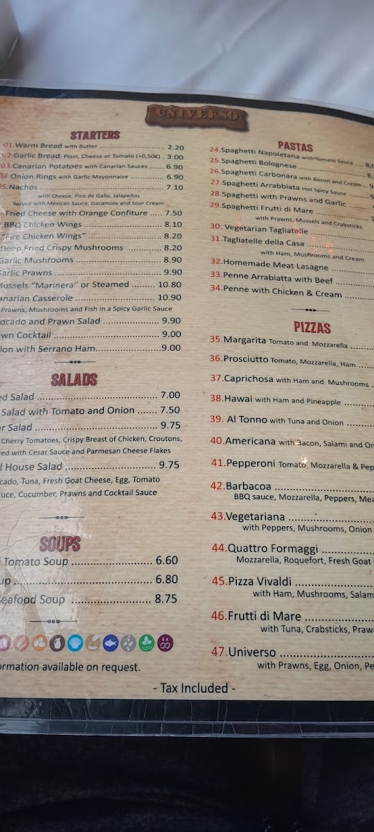 Universo Grill Photo Menu 7