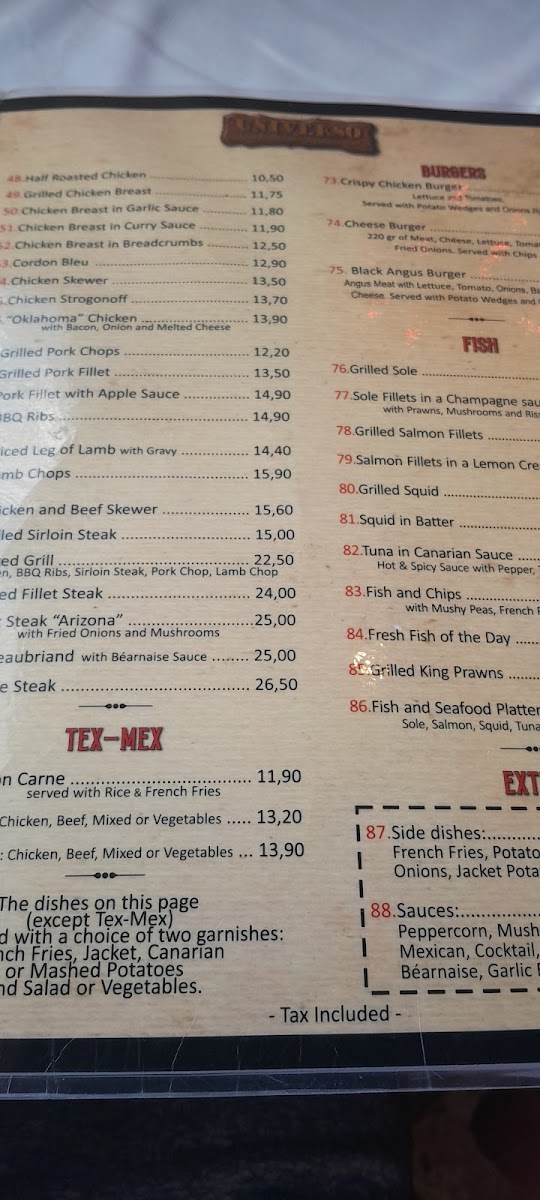 Universo Grill Photo Menu 8