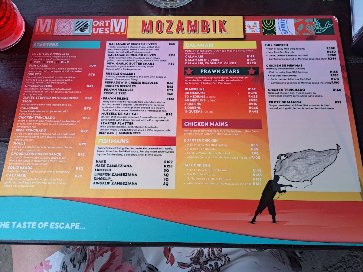Mozambik Harties Photo Menu 10