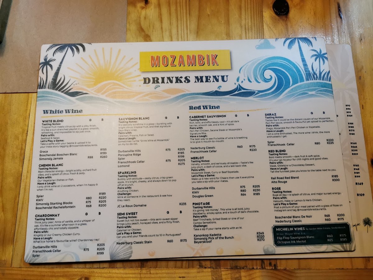 Mozambik Harties Photo Menu 9