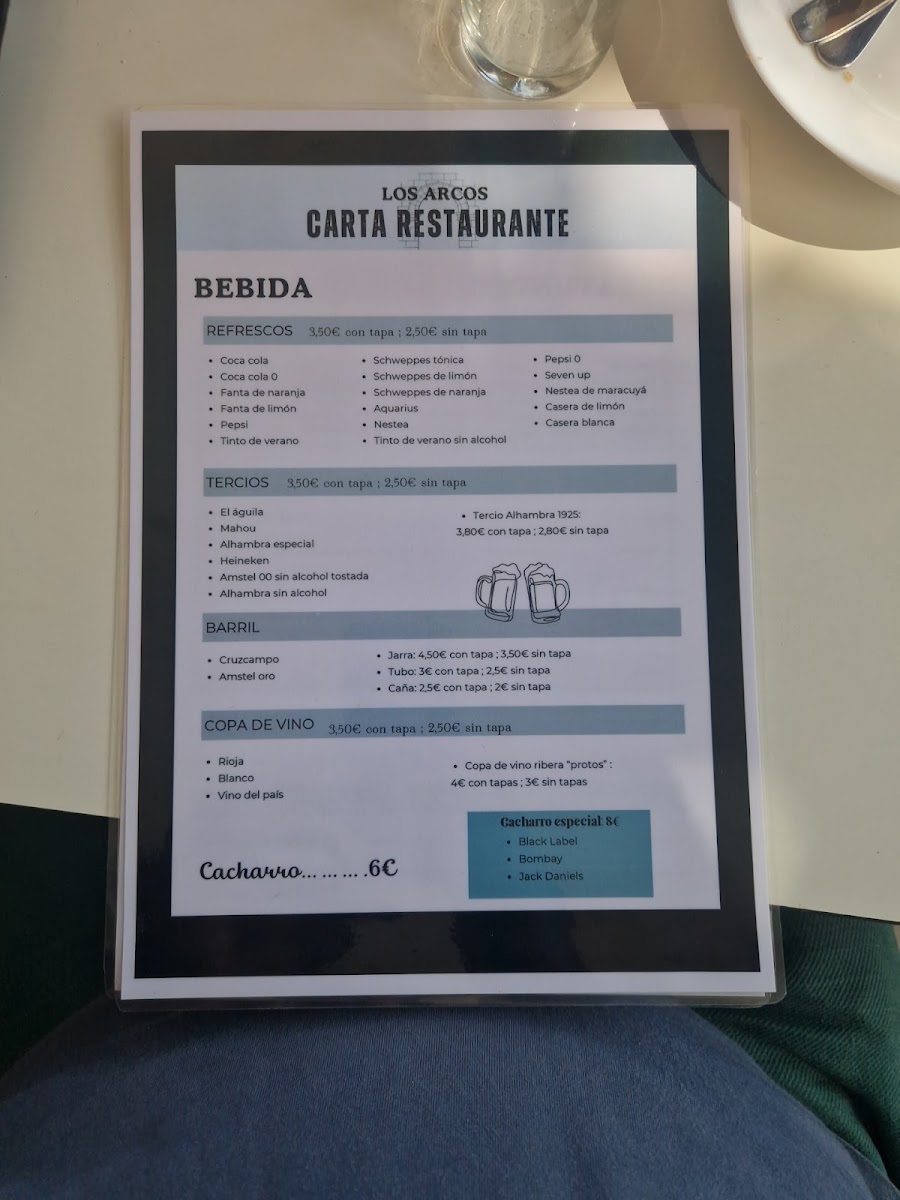 Cafetería Bar Arcos Photo Menu 2