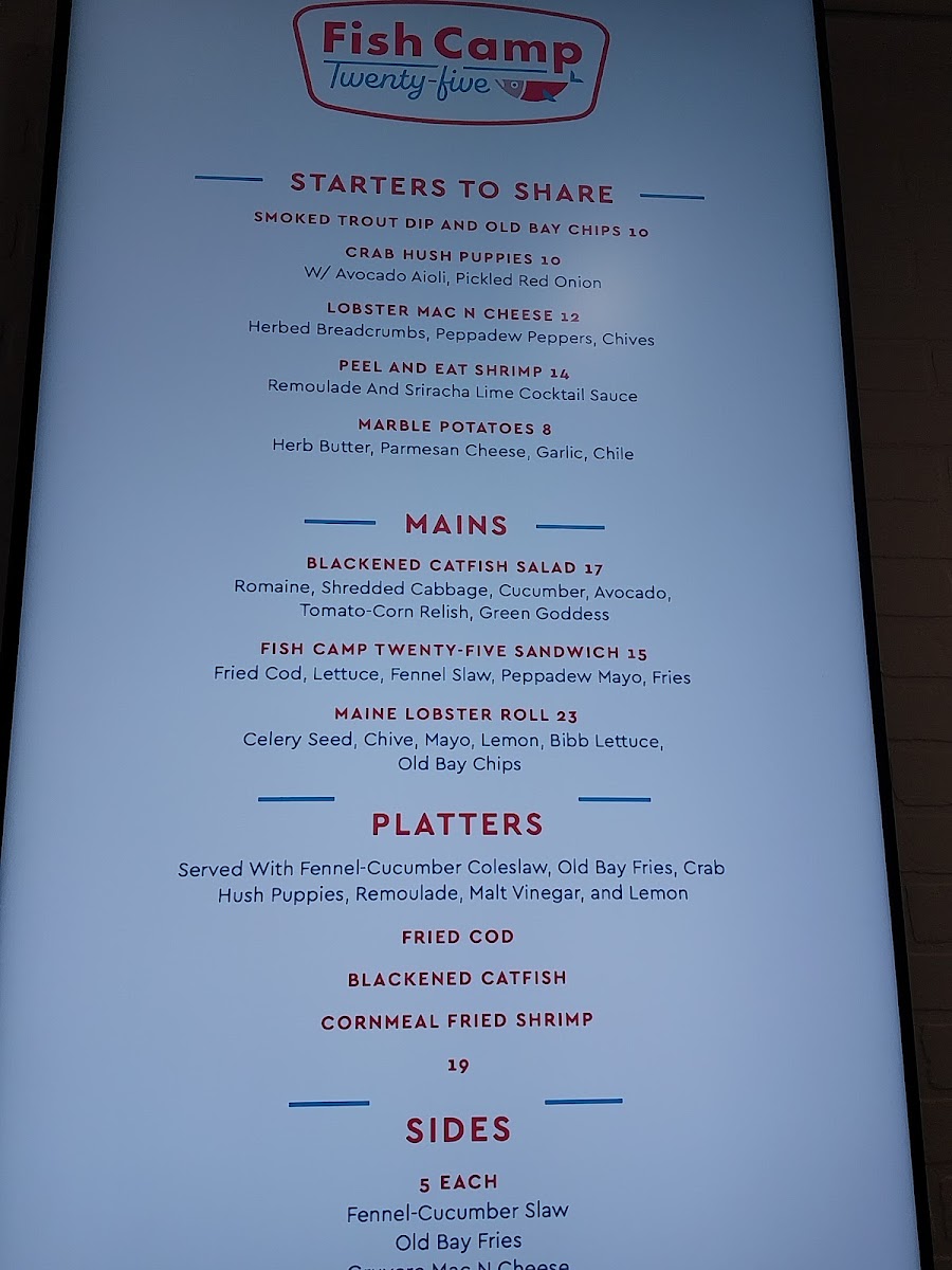 Auction House Food & Drink Hall Photo Menu 4