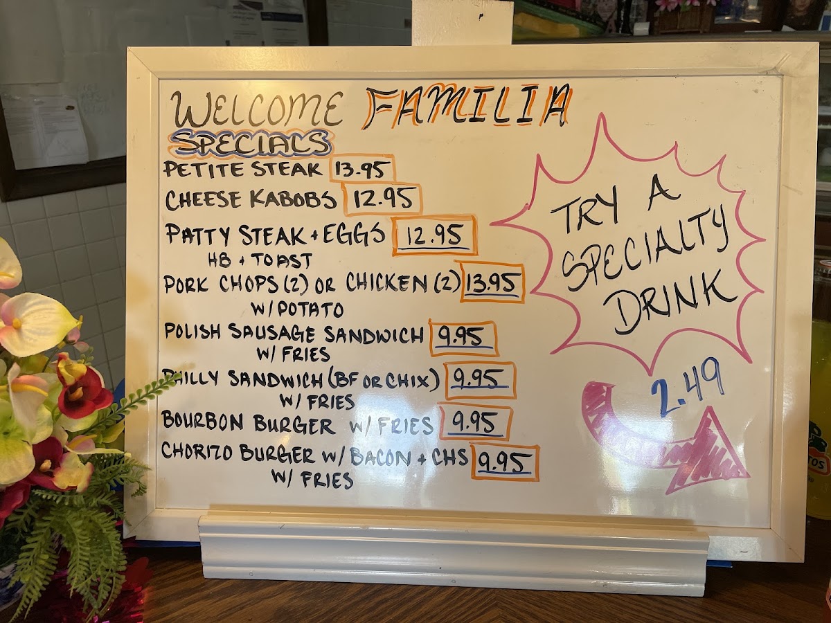 Full Moon Restaurant Photo Menu 1