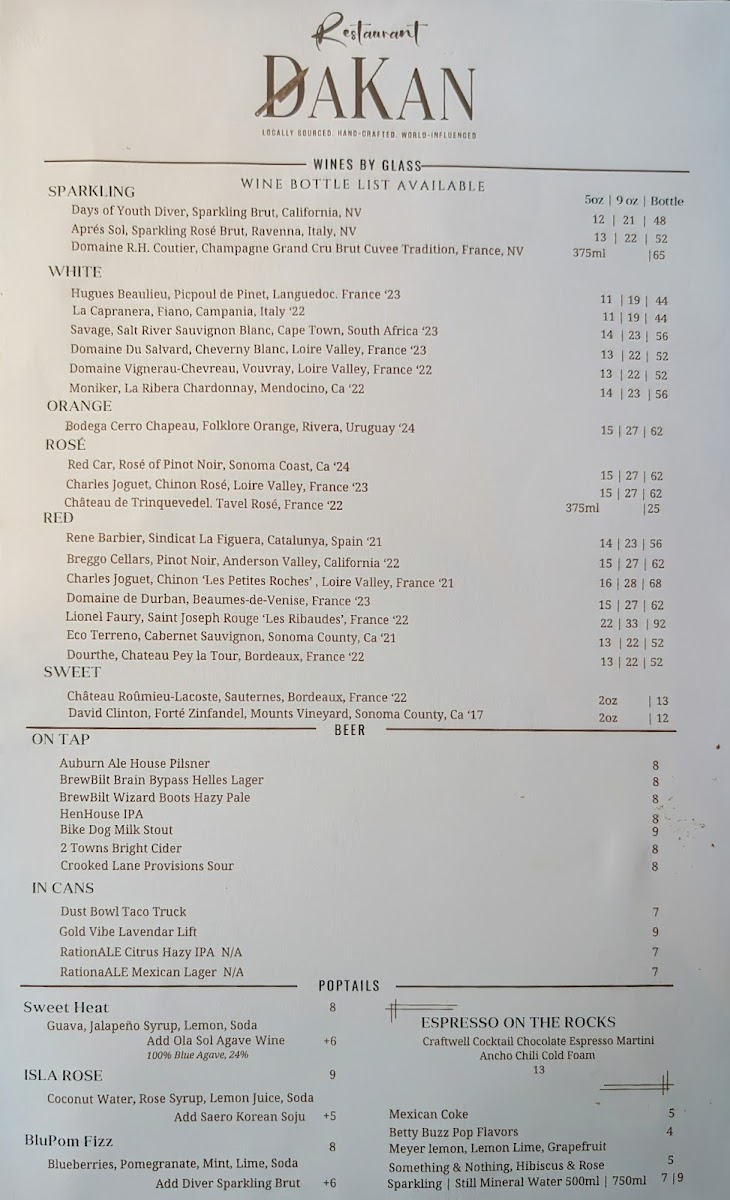 Restaurant DaKan Photo Menu 4