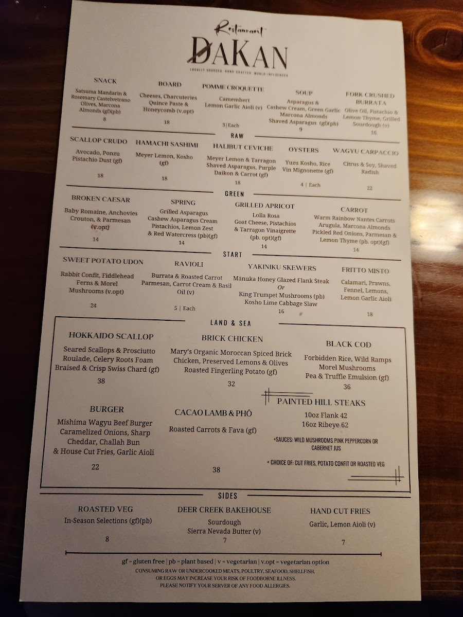 Restaurant DaKan Photo Menu 7