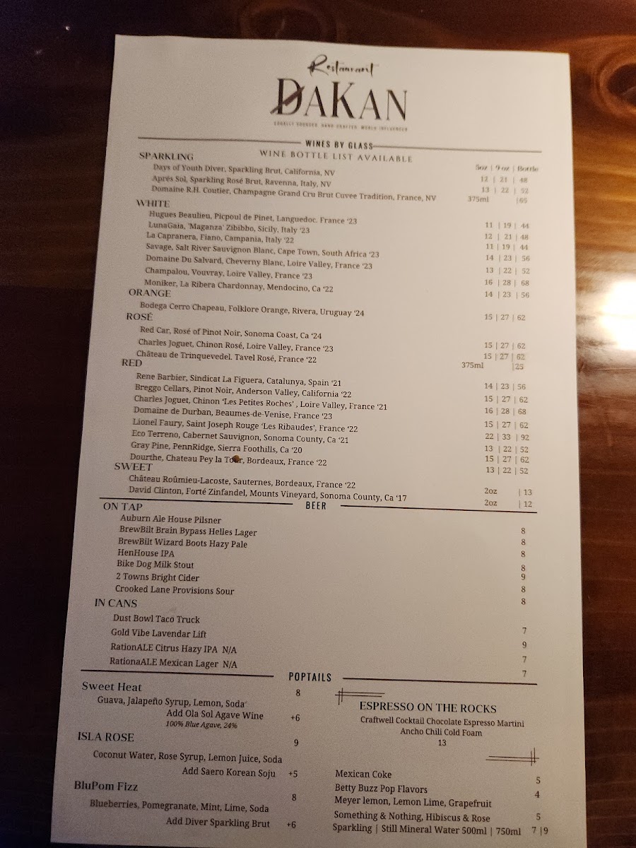 Restaurant DaKan Photo Menu 8