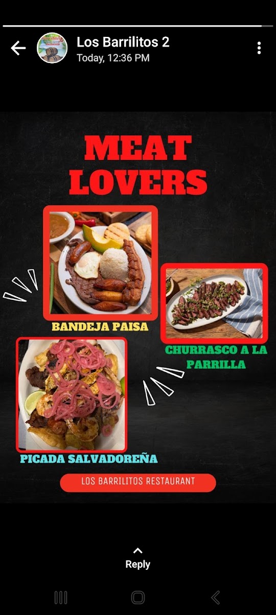 Los Barrilitos Photo Menu 10