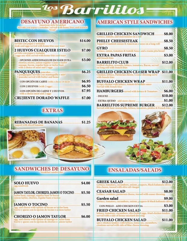Los Barrilitos Photo Menu 3