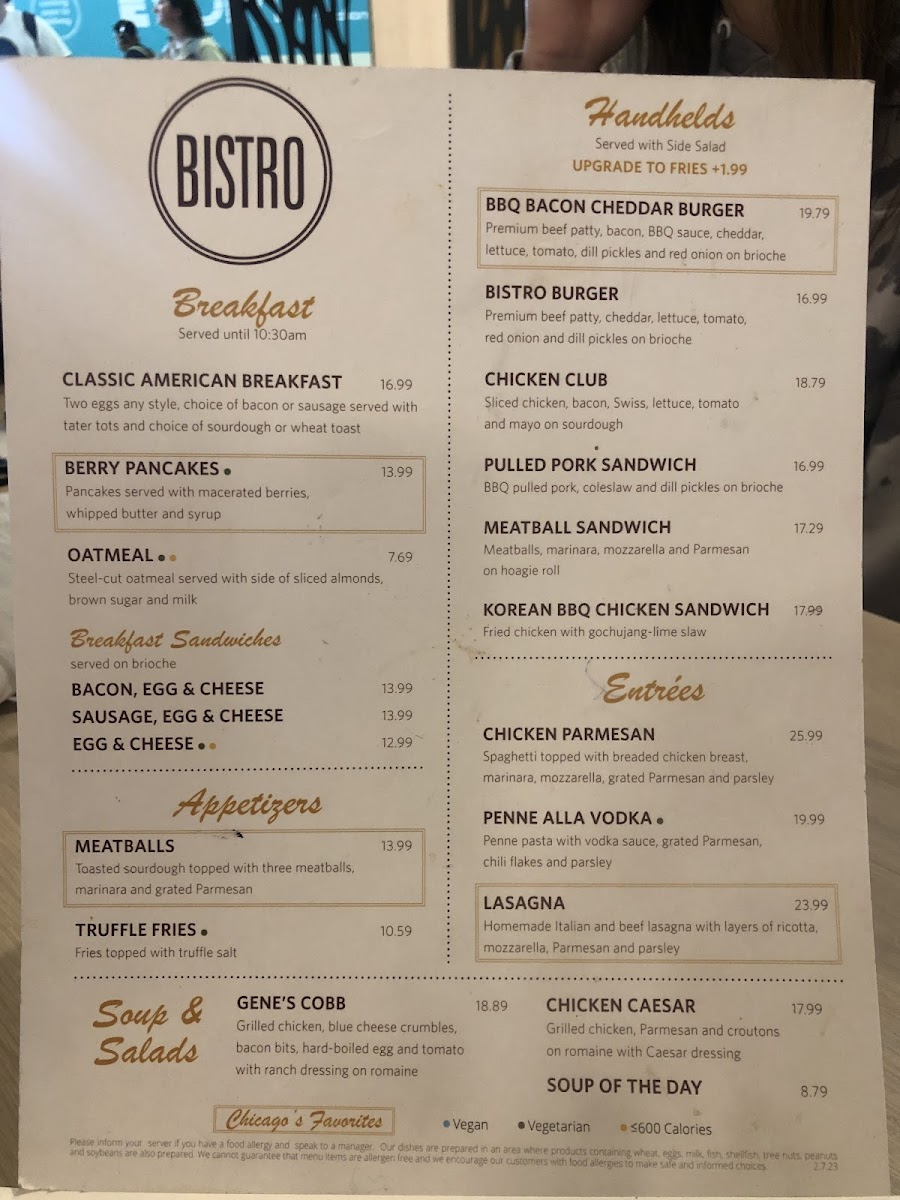 Gene's Bistro Photo Menu 8
