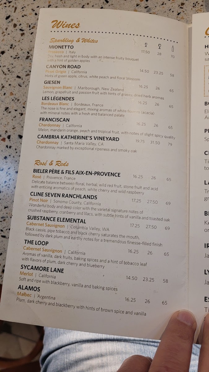 Gene's Bistro Photo Menu 9