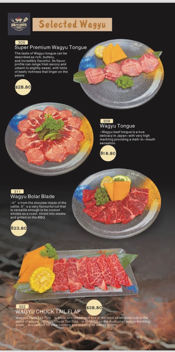 Shibuya Izakaya Mackay Photo Menu 1