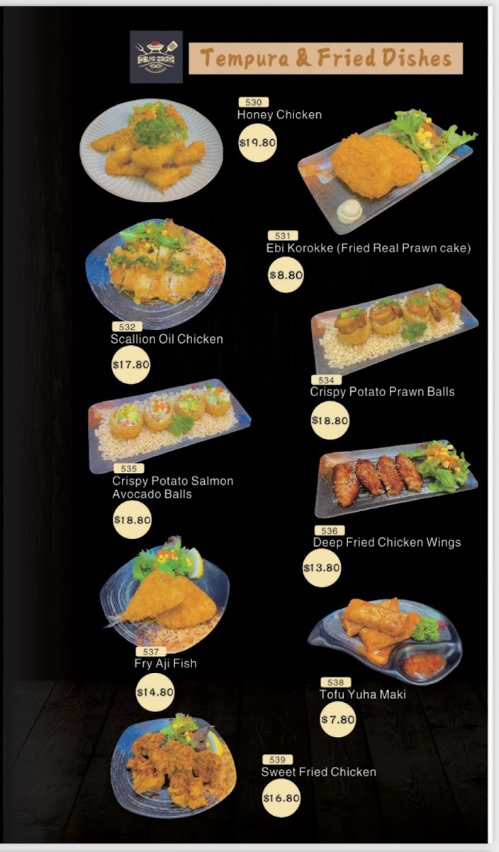 Shibuya Izakaya Mackay Photo Menu 10