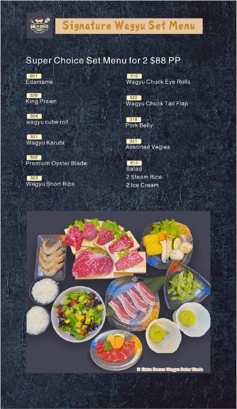 Shibuya Izakaya Mackay Photo Menu 3